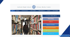 Desktop Screenshot of ahslibrary.com